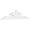 Ekena Millwork Richland Architectural Grade PVC Gable Bracket, 84"W x 17 1/2"H x 2"D x 6"F, 5/12 Pitch GBP084X18X0206RIC00 - alternate 1